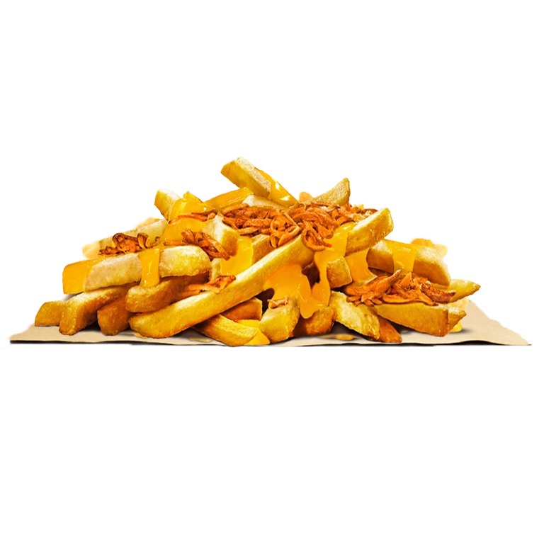 BARQUETTE frites CHEDDAR Oignons crispy - Croque 2dent - Snacking